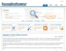 Tablet Screenshot of boombatower.com